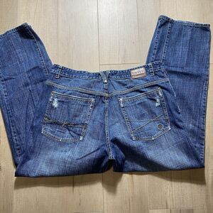 RARE VTG Enyce Jeans Men’s 40x34 Y2K Denim Southpole JNCO Style Grunge Baggy